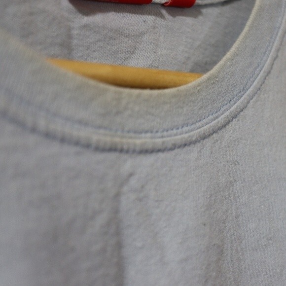 Puma Africa Light Blue Spellout Logo Tshirt Medium - Picture 8 of 8